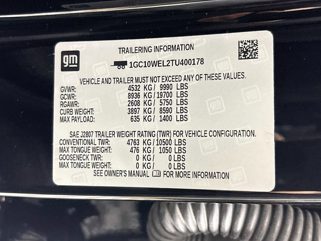 2026 Chevrolet Silverado EV WT - Max Range