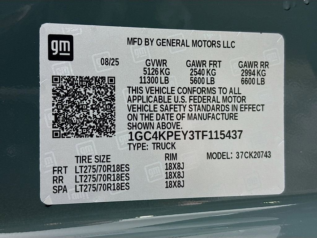 2026 Chevrolet Silverado 2500 HD LTZ