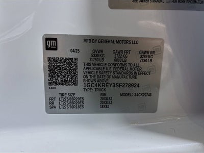 2025 Chevrolet Silverado 2500 HD High Country