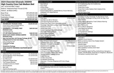 2024 Chevrolet Silverado 3500 HD High Country