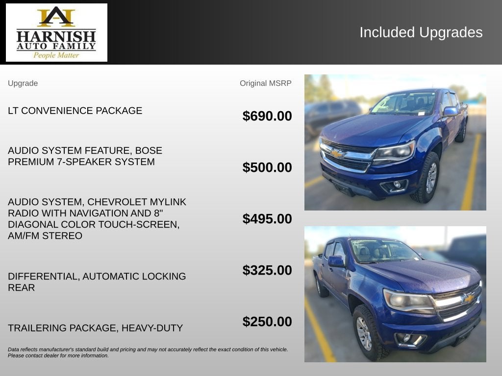 2016 Chevrolet Colorado 4WD LT