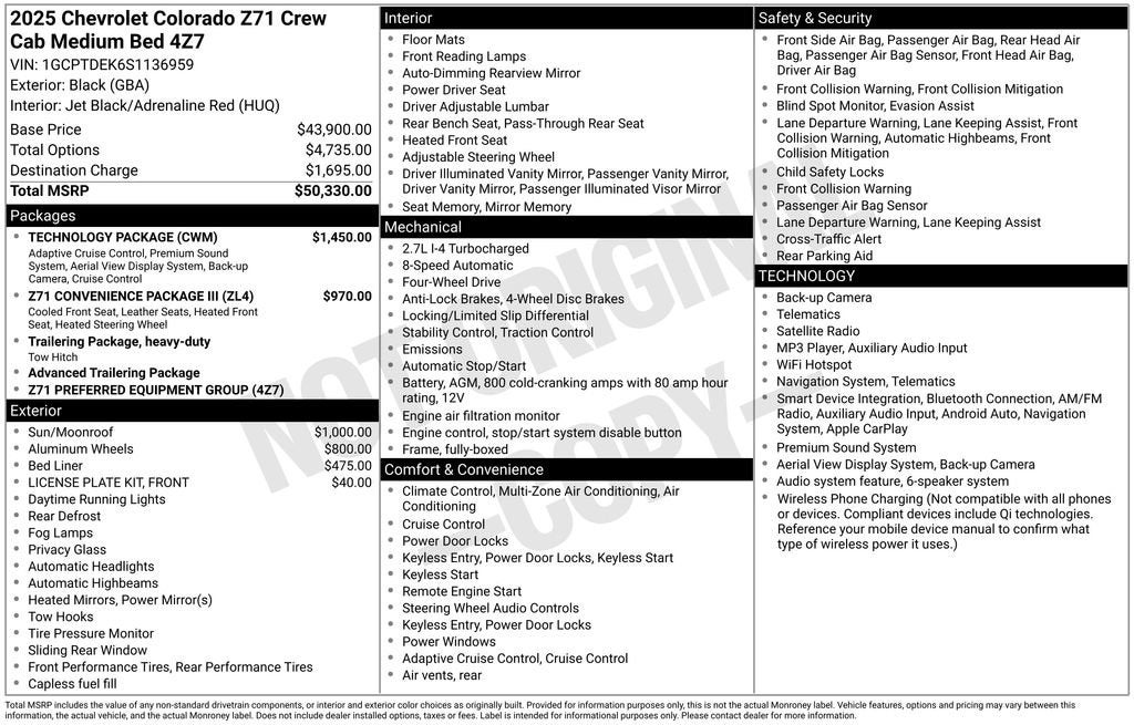2025 Chevrolet Colorado Z71