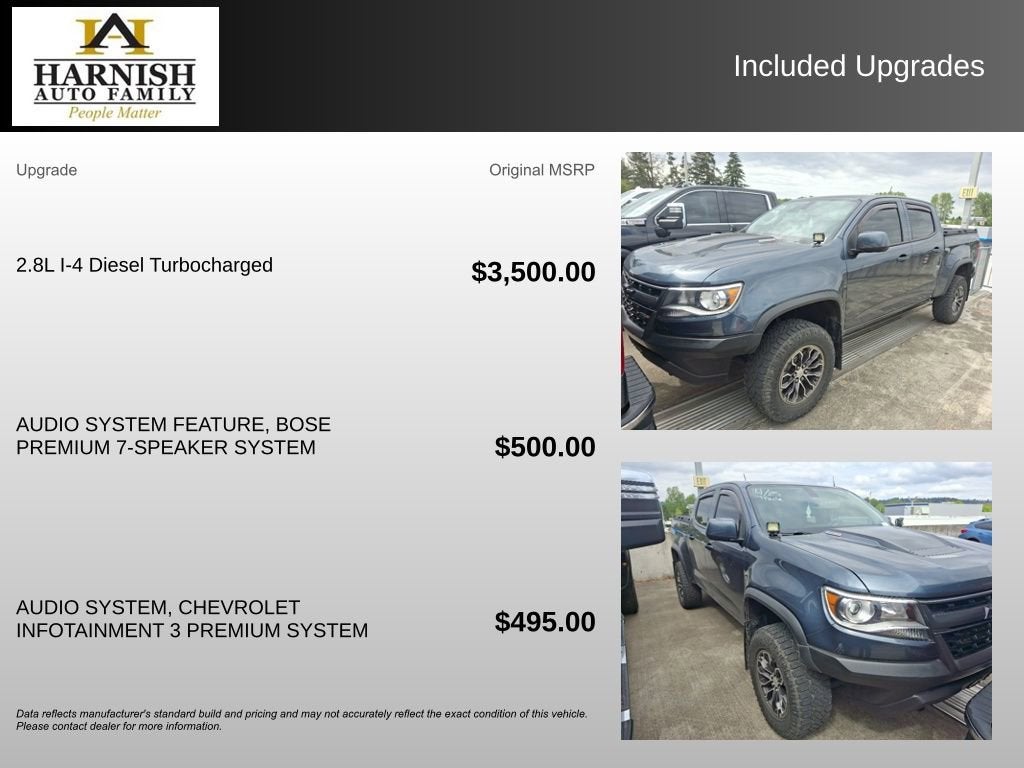 2019 Chevrolet Colorado 4WD ZR2
