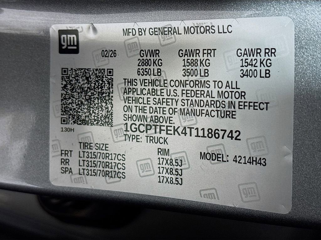 2026 Chevrolet Colorado ZR2