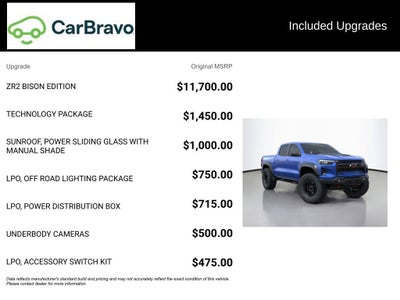 2026 Chevrolet Colorado ZR2