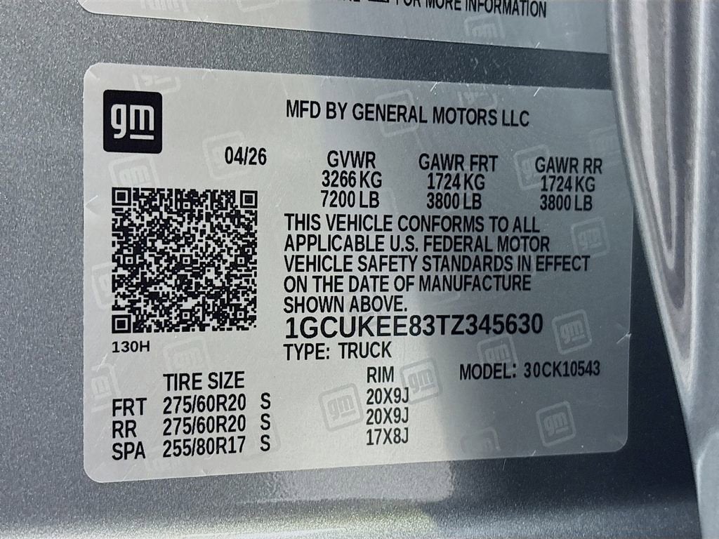 2026 Chevrolet Silverado 1500 RST