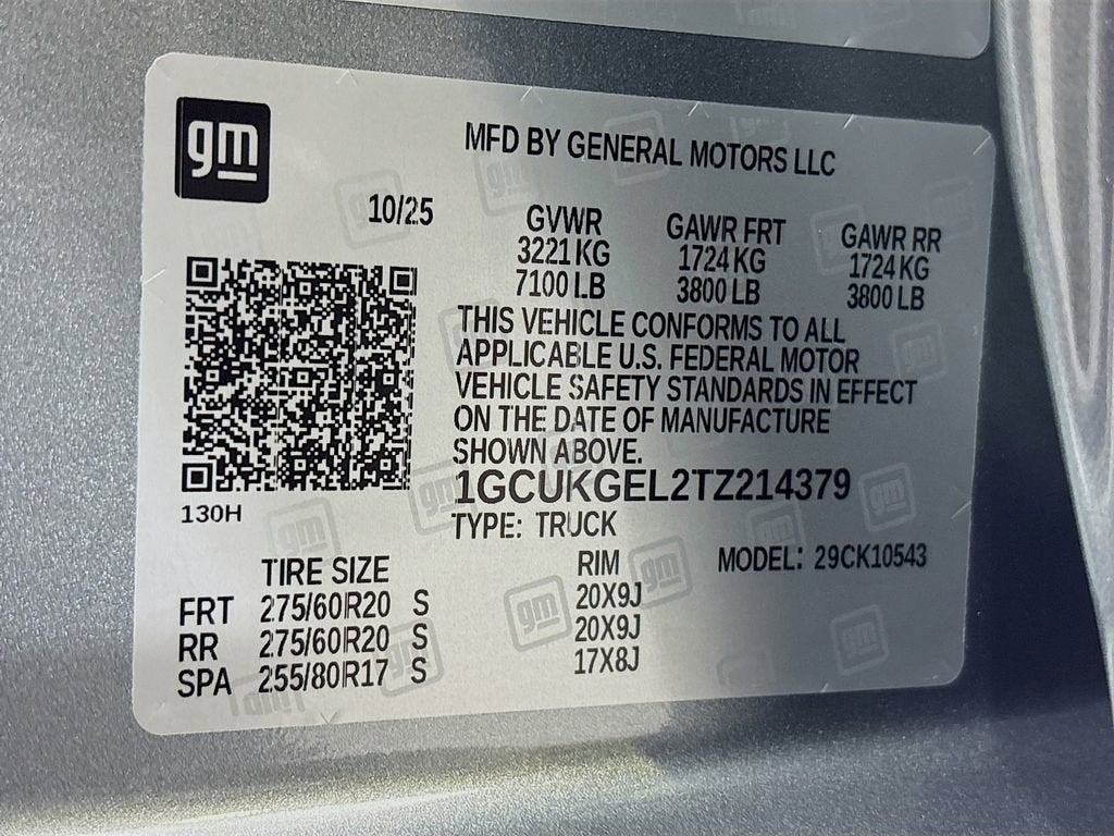 2026 Chevrolet Silverado 1500 LTZ