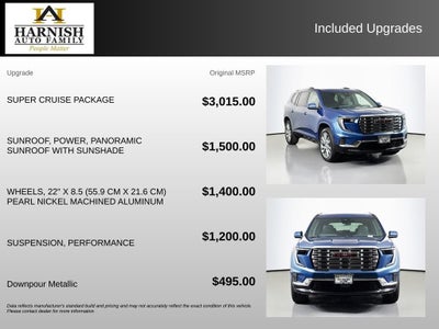 2026 GMC Acadia Denali