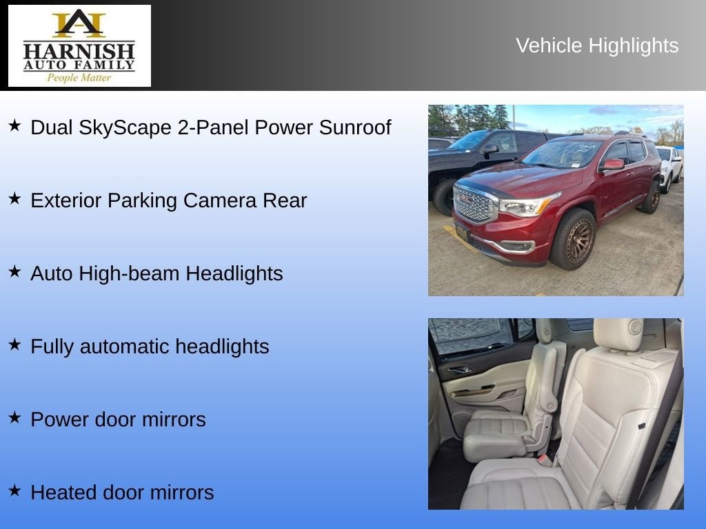 2018 GMC Acadia Denali