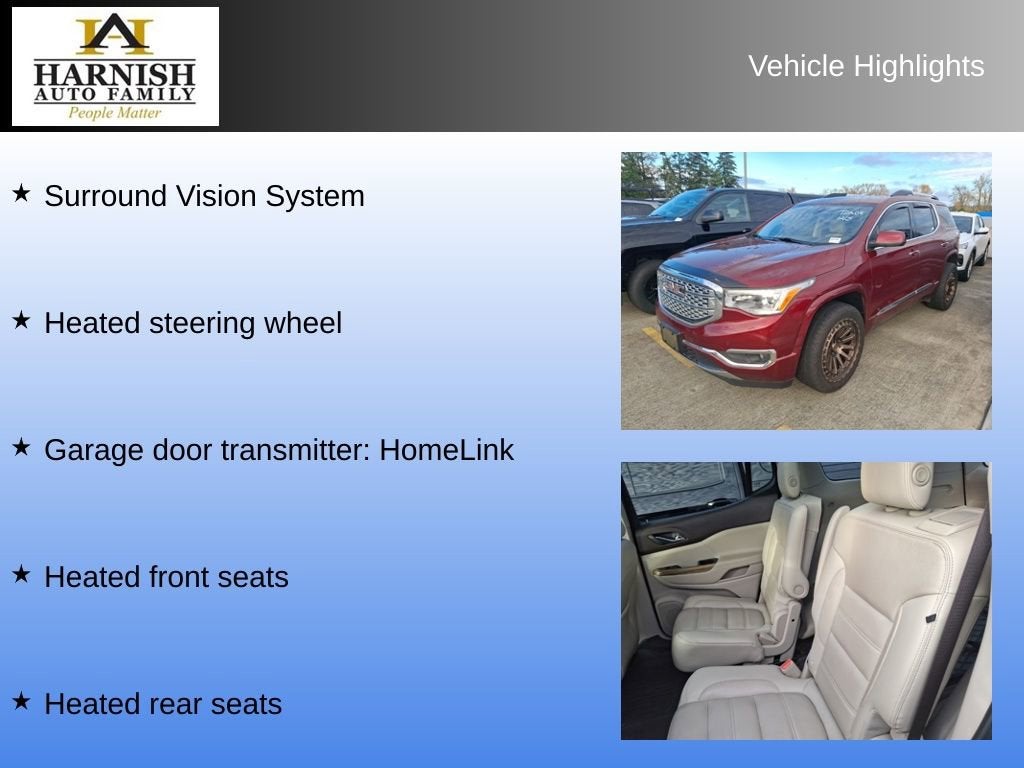 2018 GMC Acadia Denali