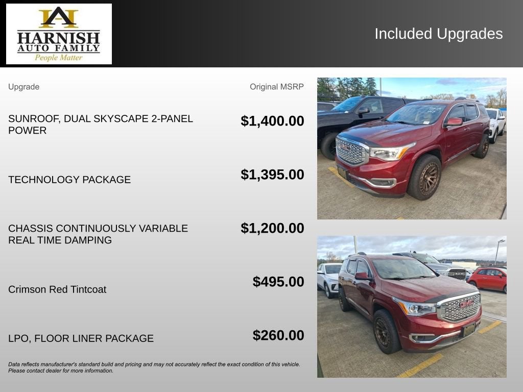 2018 GMC Acadia Denali