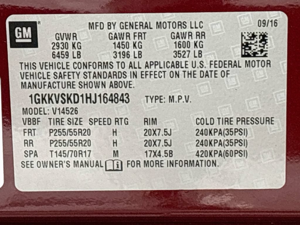 2017 GMC Acadia Limited Limited
