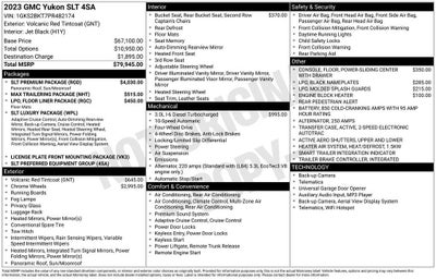 2023 GMC Yukon SLT