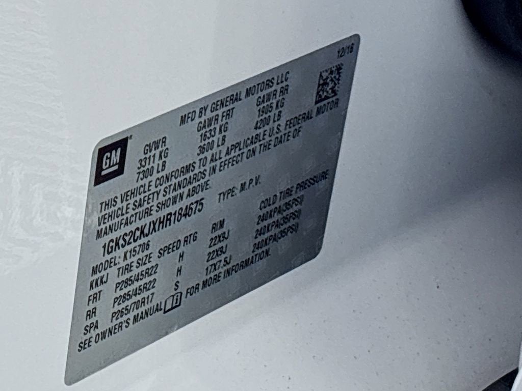 2017 GMC Yukon Denali