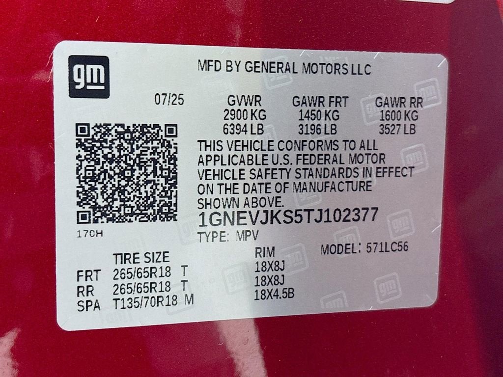 2026 Chevrolet Traverse Z71