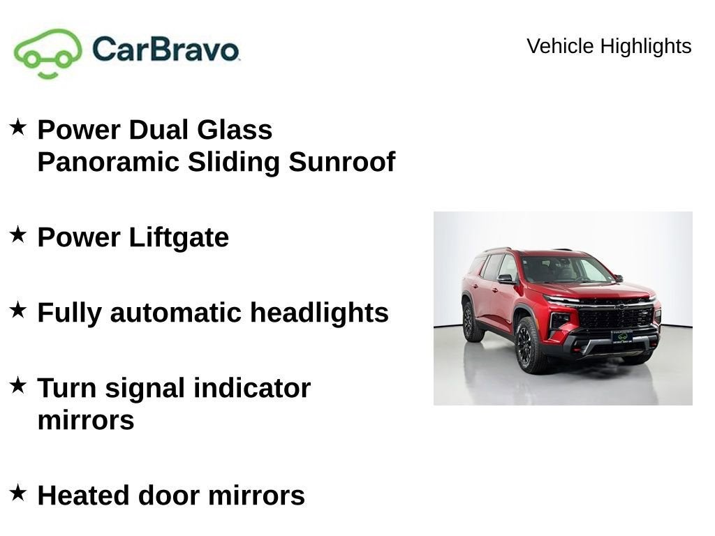 2026 Chevrolet Traverse Z71