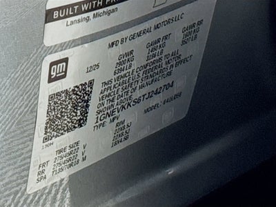 2026 Chevrolet Traverse High Country