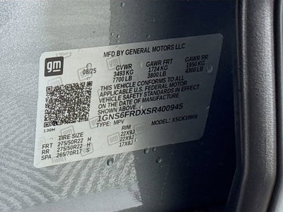 2025 Chevrolet Suburban Premier