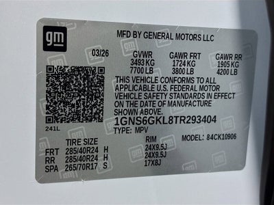 2026 Chevrolet Suburban High Country