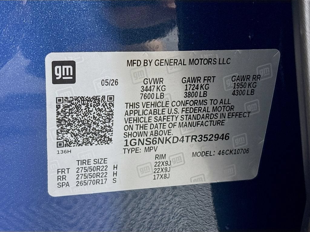 2026 Chevrolet Tahoe LT