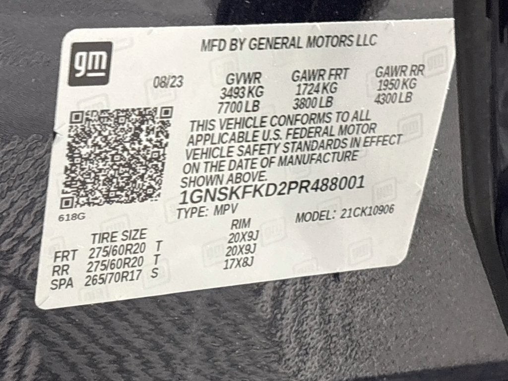 2023 Chevrolet Suburban Premier