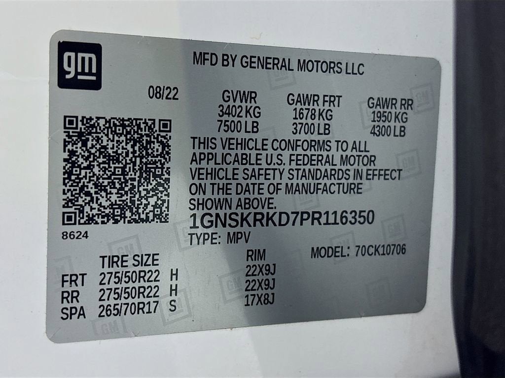 2023 Chevrolet Tahoe RST