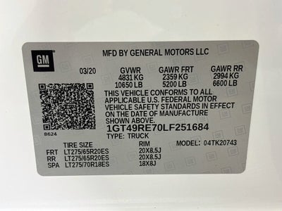 2020 GMC Sierra 2500 HD Denali
