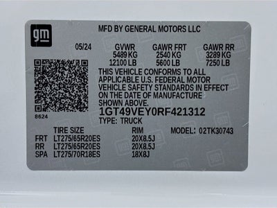 2024 GMC Sierra 3500 HD AT4