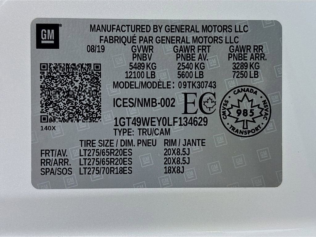 2020 GMC Sierra 3500 HD Denali