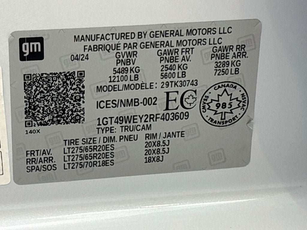2024 GMC Sierra 3500 HD Denali