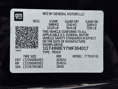 2021 GMC Sierra 3500 HD Denali