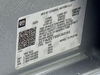 2025 GMC Sierra 2500 HD AT4X