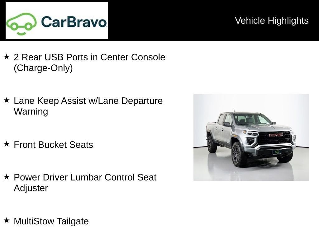 2023 GMC Canyon Elevation