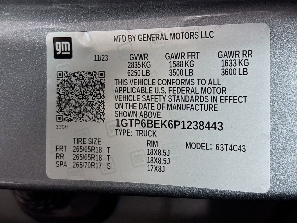 2023 GMC Canyon Elevation