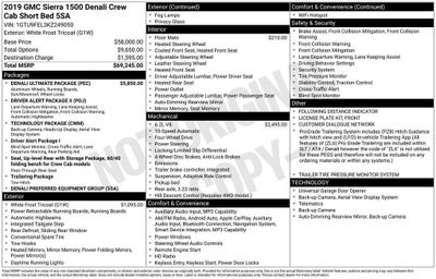 2019 GMC Sierra 1500 Denali