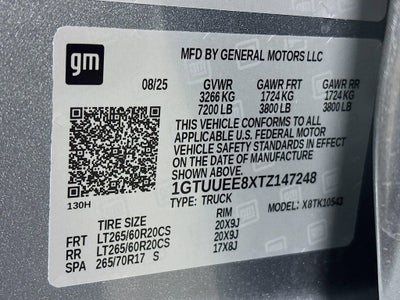 2026 GMC Sierra 1500 AT4