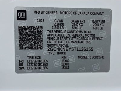 2026 Chevrolet Silverado 2500 HD LT