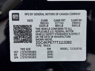 2026 Chevrolet Silverado 2500 HD LTZ
