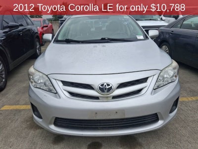 2012 Toyota Corolla L