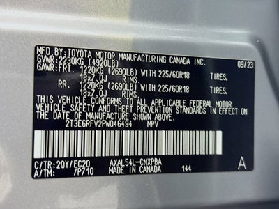 2023 Toyota RAV4 Hybrid XSE