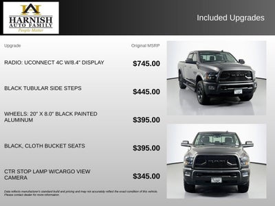 2018 RAM 2500 Big Horn Crew Cab 4x4 6'4" Box