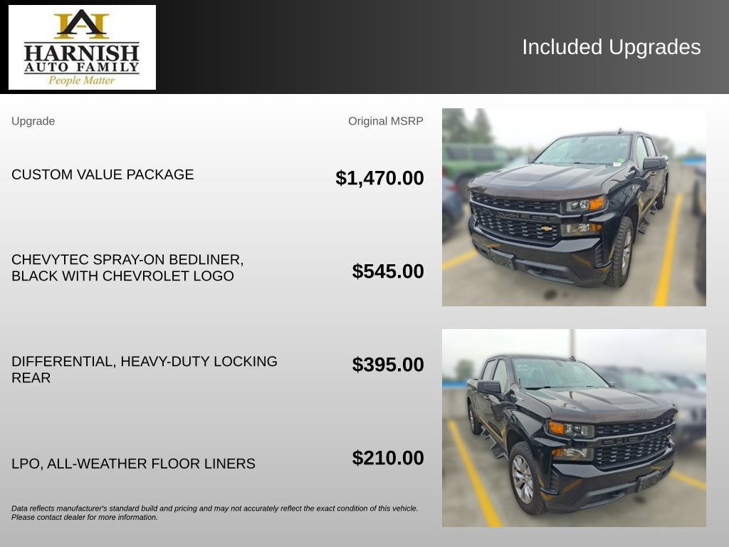 2020 Chevrolet Silverado 1500 Custom
