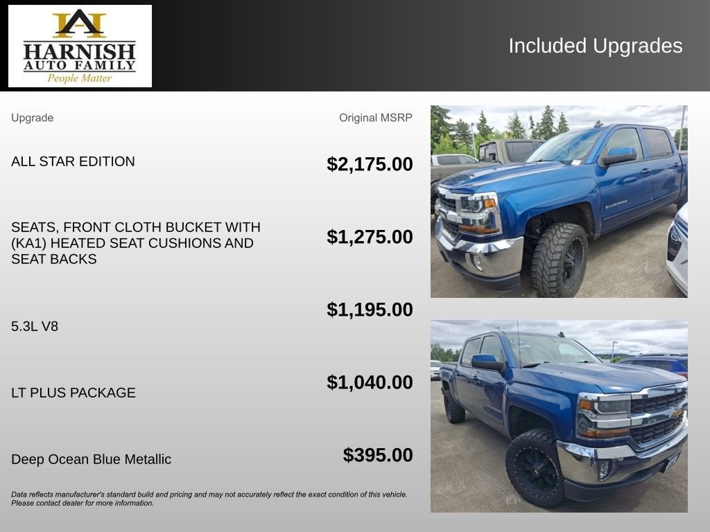 2018 Chevrolet Silverado 1500 LT