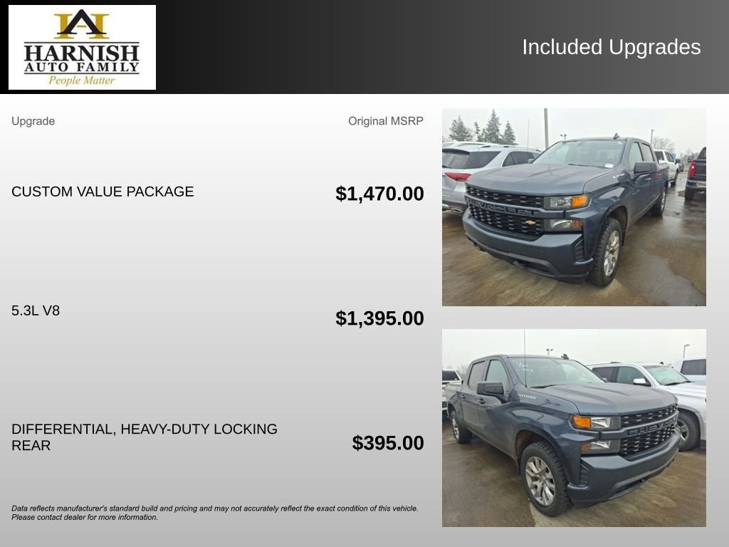 2020 Chevrolet Silverado 1500 Custom