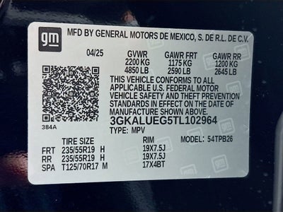 2026 GMC Terrain Elevation