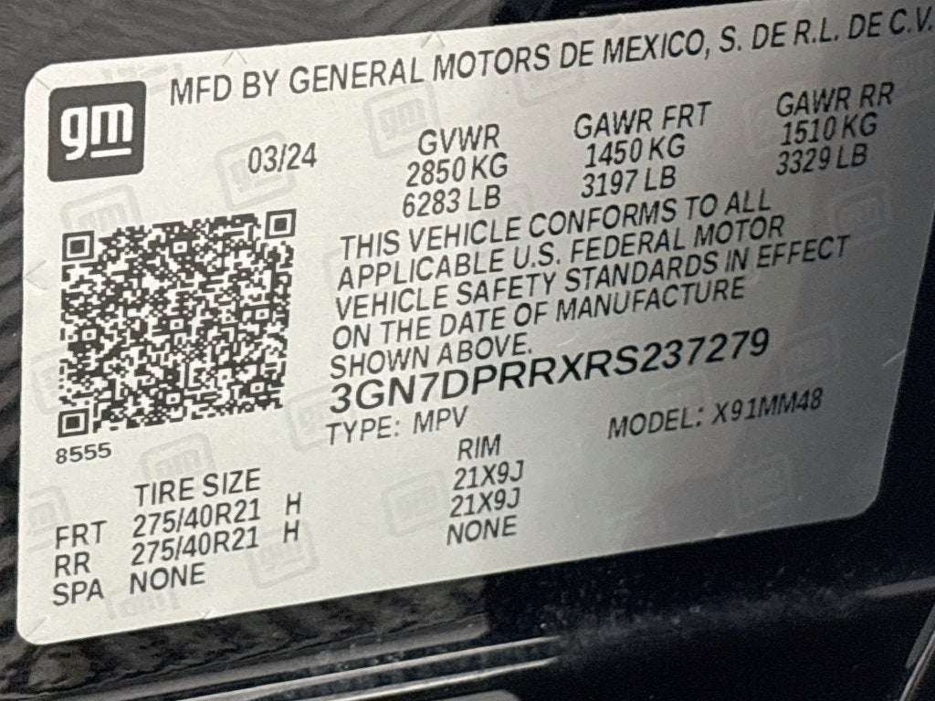 2024 Chevrolet Equinox EV RS