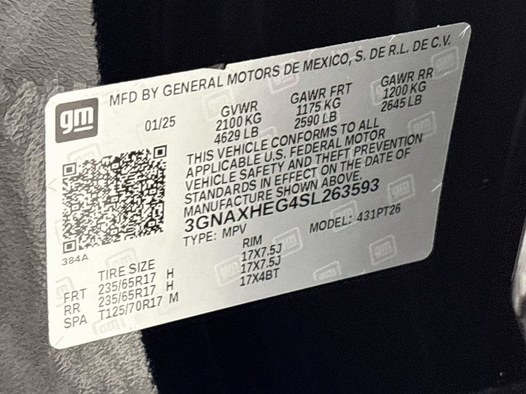 2025 Chevrolet Equinox LT