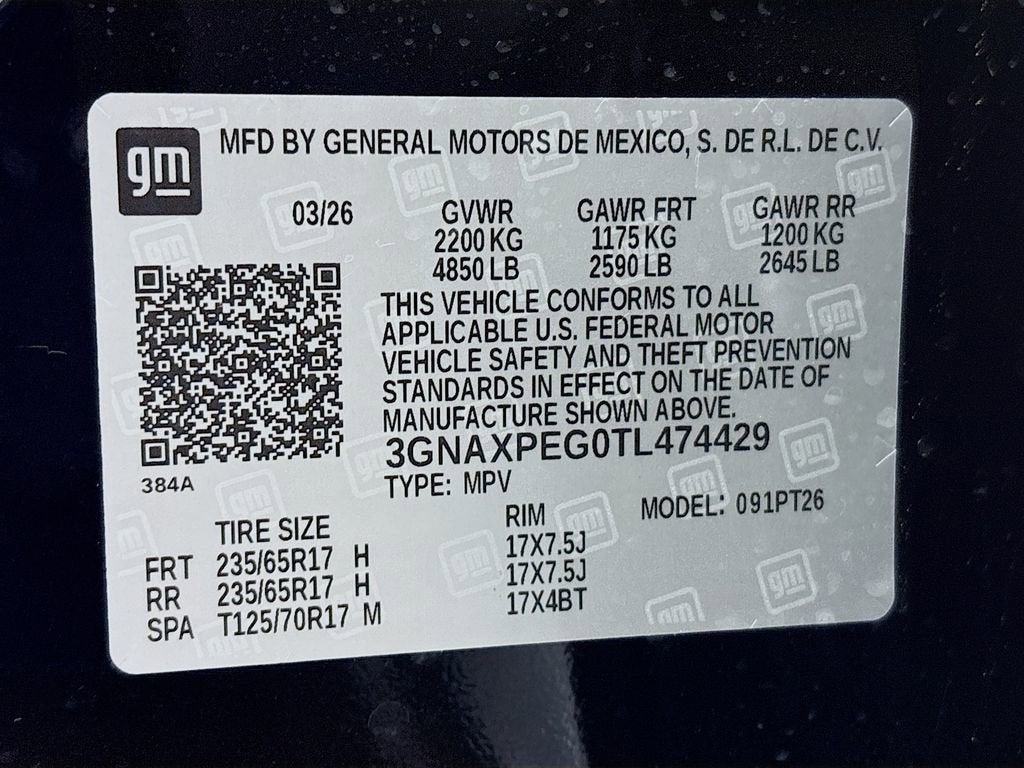 2026 Chevrolet Equinox LT