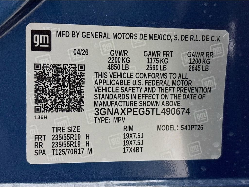 2026 Chevrolet Equinox LT