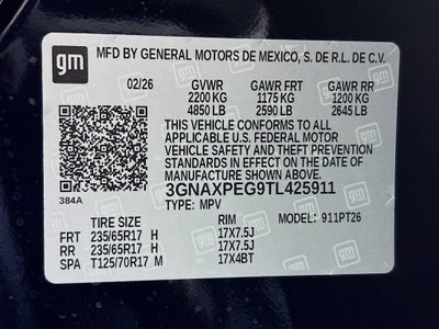 2026 Chevrolet Equinox LT